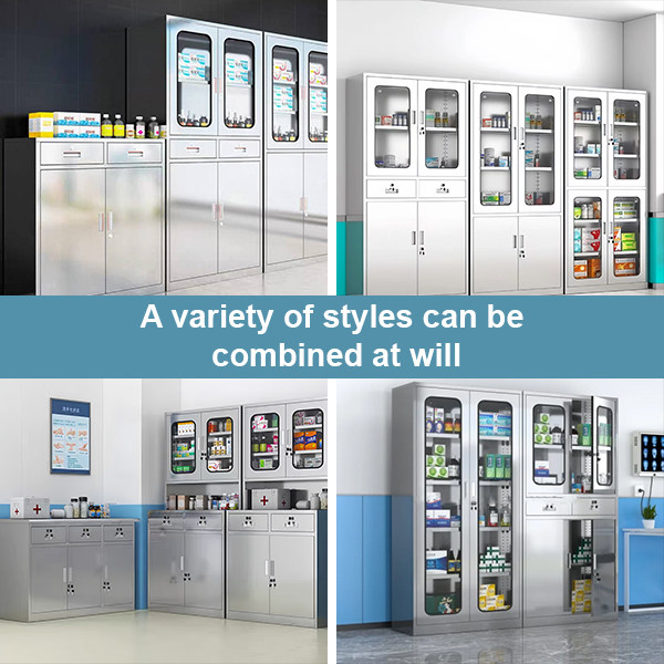 3 Stainless steel medical cabinet style 3 Stainless steel medical cabinet style